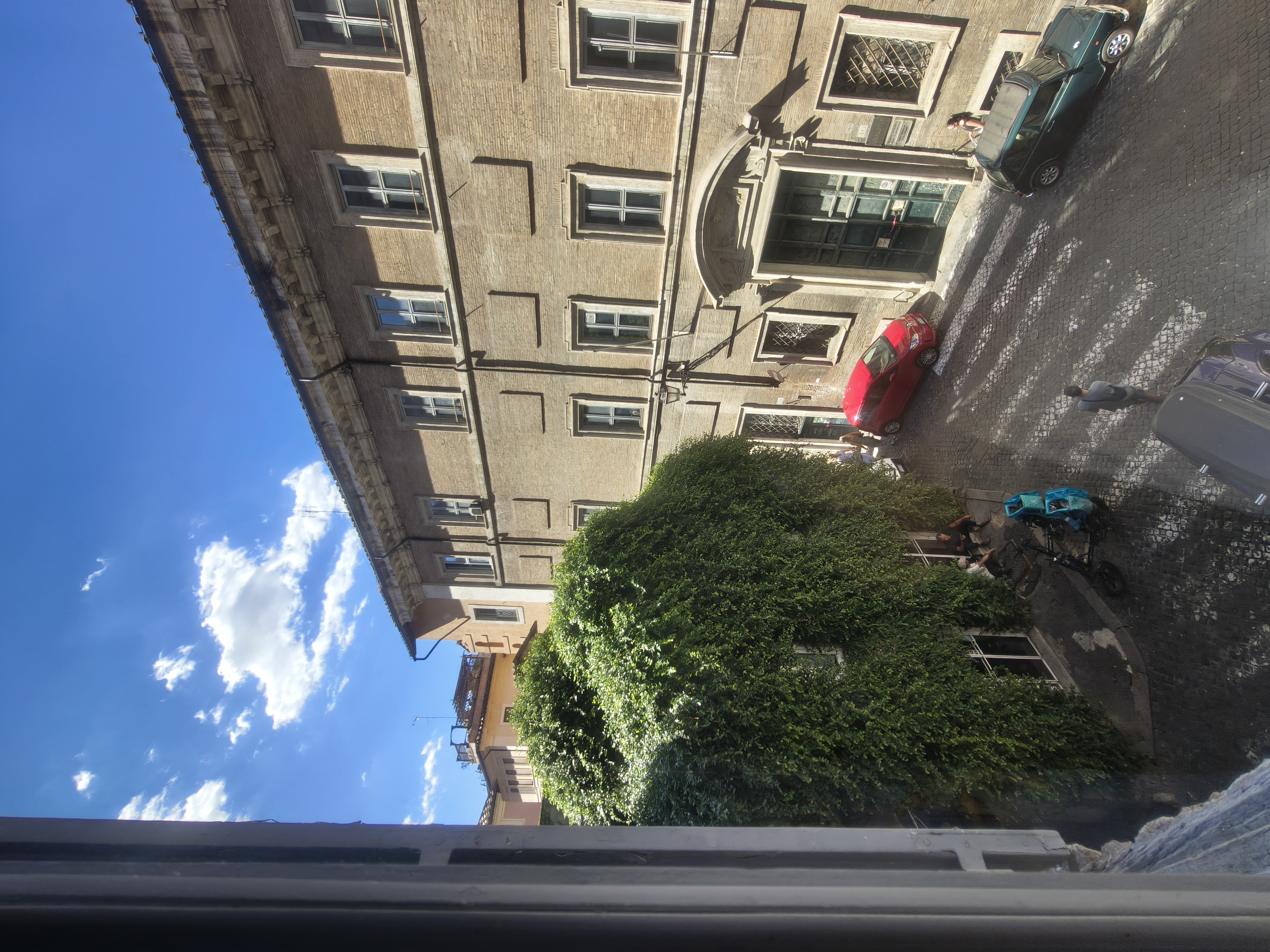The building's inner courtyard