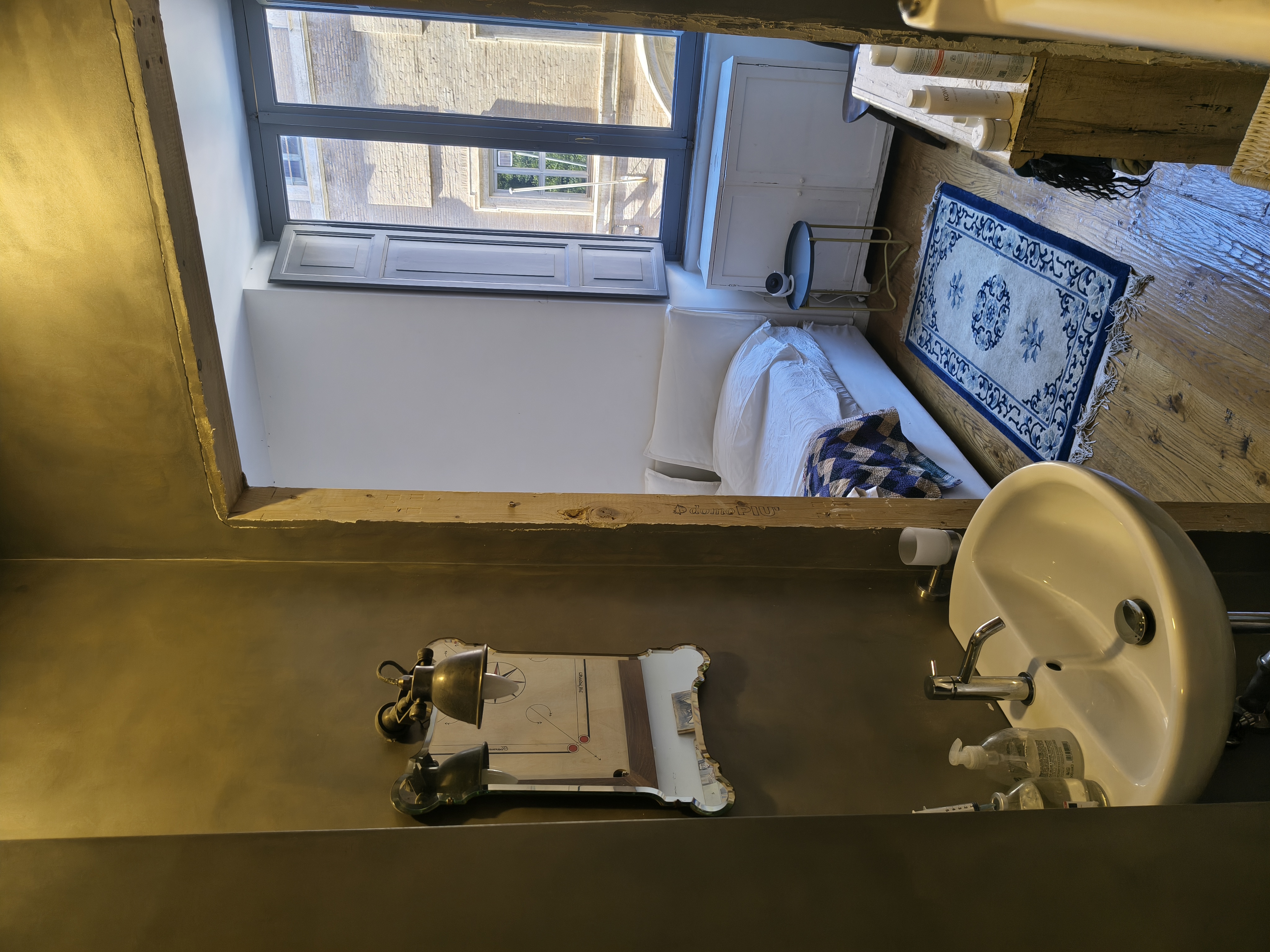 The second bathroom with shower